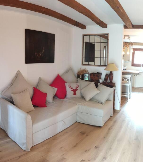 Cozy Apartment In The Heart Of The Alps شاتو دو المظهر الخارجي الصورة