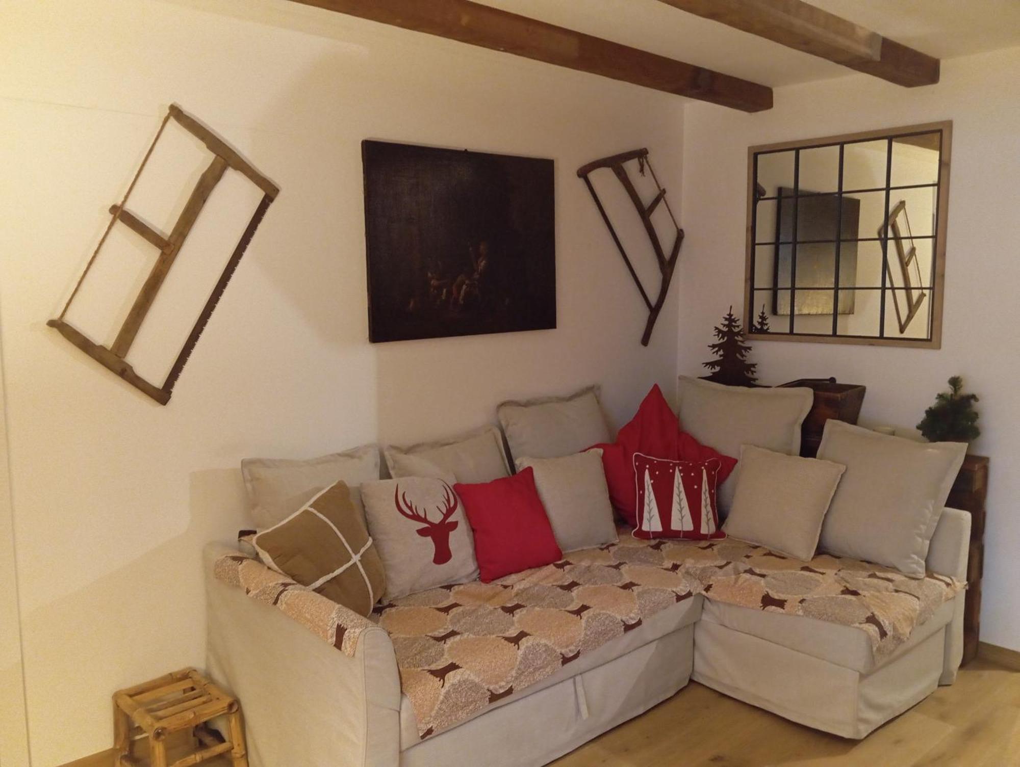 Cozy Apartment In The Heart Of The Alps شاتو دو المظهر الخارجي الصورة